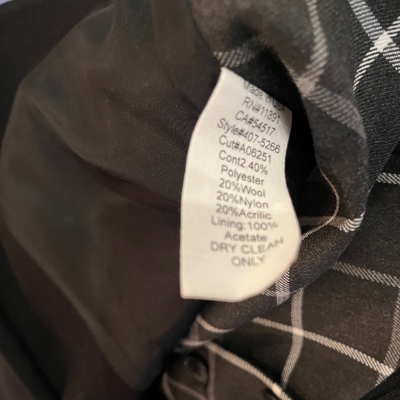 Bailey 44 Black Sweater Blazer with Attached Vest, Size S, Made in USA - Picture 6 of 8